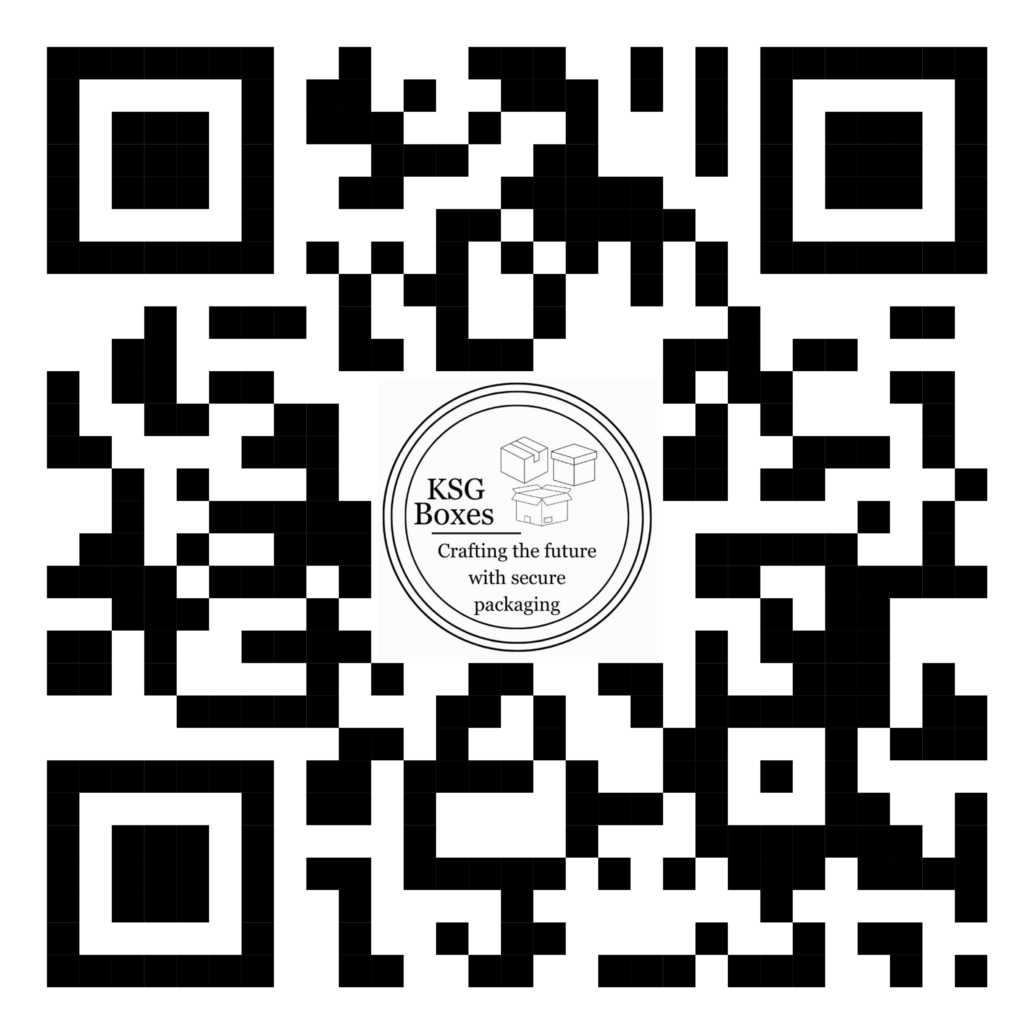 KSG Boxes Packaging Manufacturer Whatsapp QR Code