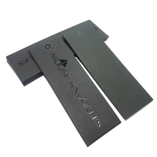 Embossed Hang Tags, Emboss Hang Tag